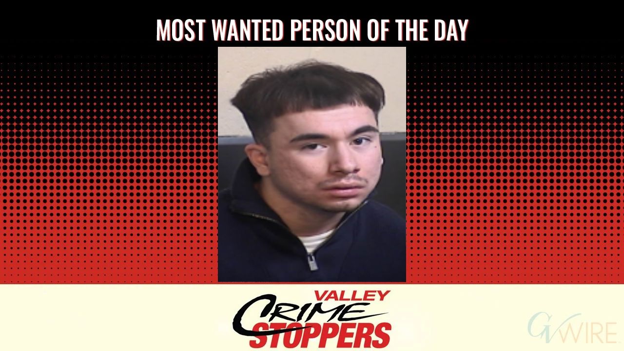Marcos Martinez is Valley Crime Stoppers' Most Wanted Person of the Day for October 30, 2026. (Valley Crimes Stoppers)