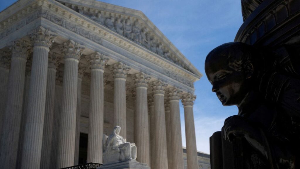 FILE PHOTO: A view of the US Supreme Court in Washington, DC, US, September 25, 2026. Reuters/Nathan Howard/File Photo