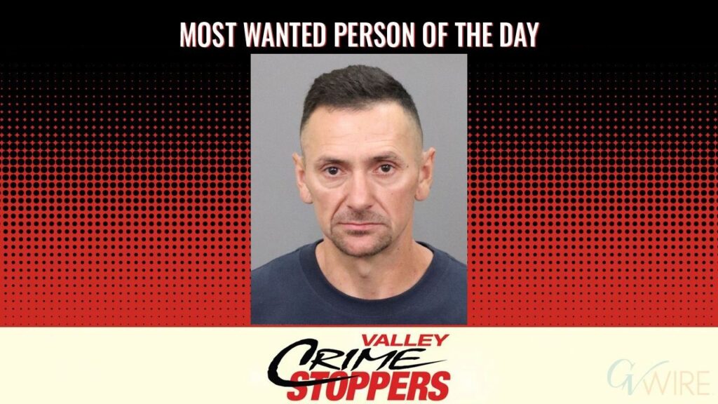 Oscar Antonio Escobar is Valley Crime Stoppers' Most Wanted Person of the Day for October 12, 2026. (Valley Crimes Stoppers)