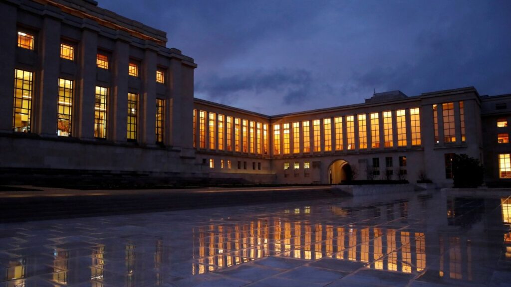 Overview of the United Nations building in Geneva, Switzerland November 29, 2017. (Reuters File)