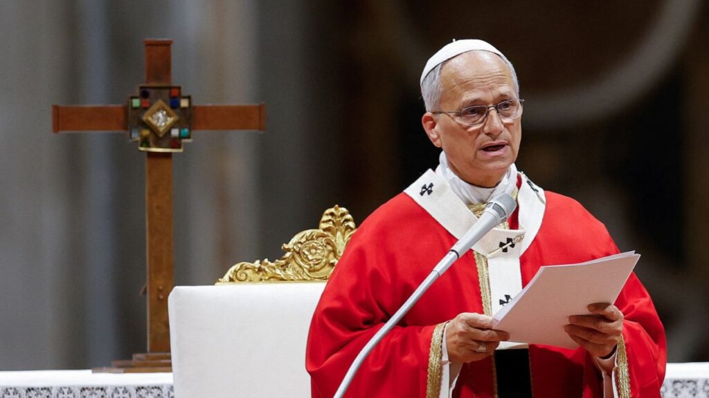Pope Leo celebrates Mass marking the start of the academic year at the Pontifical Universities in St. Peter's Basilica at the Vatican, October 8, 2026. Reuters/Remo Casilli