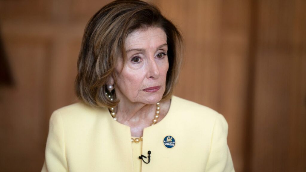 Rep. Nancy Pelosi (D-Calif.) at an event in Berkeley, Calif., June 27, 2026. Pelosi, the Democratic former House speaker, has criticized two of her party’s most prominent progressives — Mayor Zohran Mamdani of New York City and Dr. Abdul El-Sayed, the Democratic nominee for Senate in Michigan — over their views on Israel. (Mike Kai Chen/The New York Times)