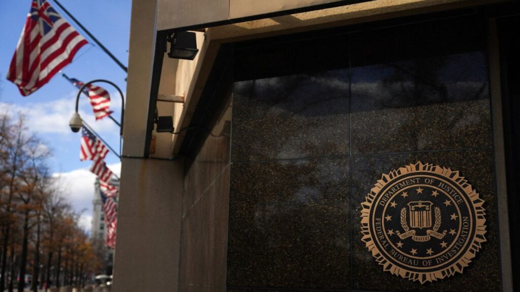 A general view of the Federal Bureau of Investigation (FBI) building in Washington, D.C., U.S., November 28, 2025. Reuters/Nathan Howard