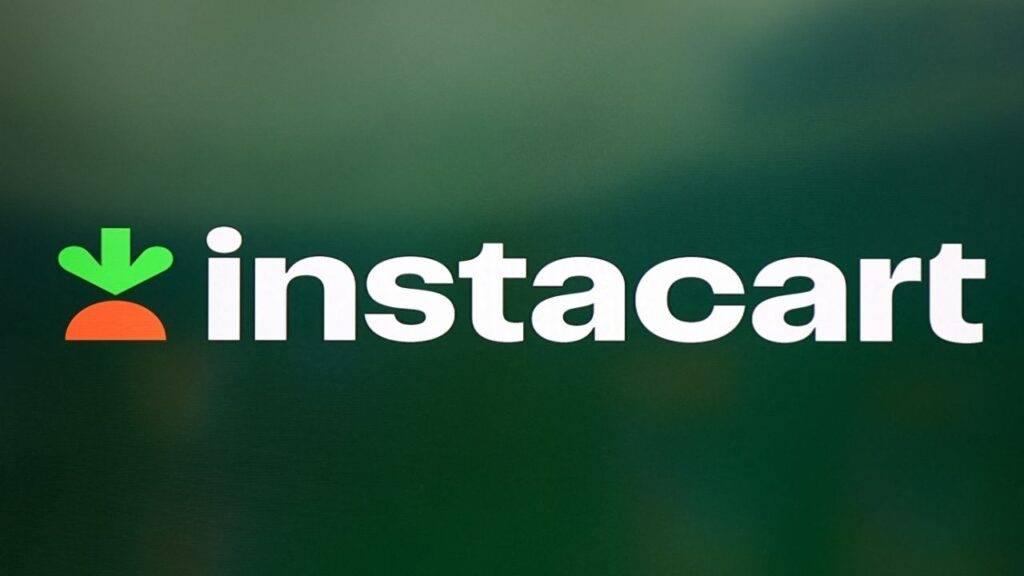 Signage for Instacart is displayed at National Retail Federation (NRF) 2026: Retail's Big Show, in New York City, U.S., January 12, 2026. REUTERS/Kylie Cooper