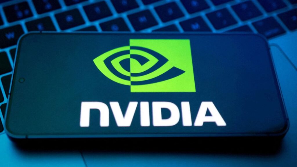 FILE PHOTO: FILE PHOTO: An NVIDIA logo appears in this illustration taken August 25, 2025. Reuters/Dado Ruvic/Illustration/File Photo/File Photo