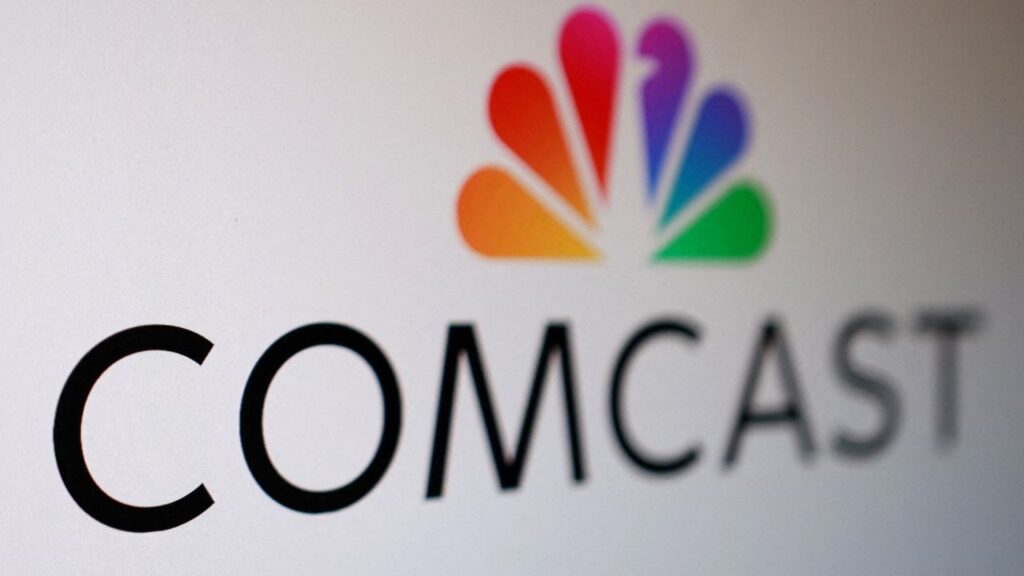 The Comcast logo appears in this illustration taken August 18, 2025. (Reuters File)