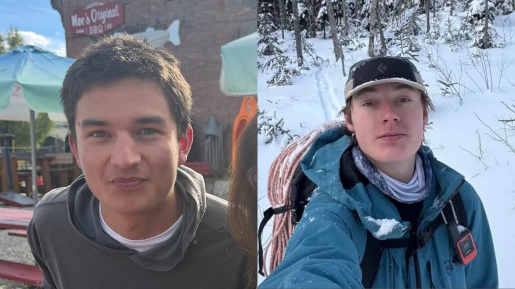 Two young men were found dead Wednesday on West Apostle Mountain in Colorado, with authorities saying foul play is not suspected. (Chaffee County SO)