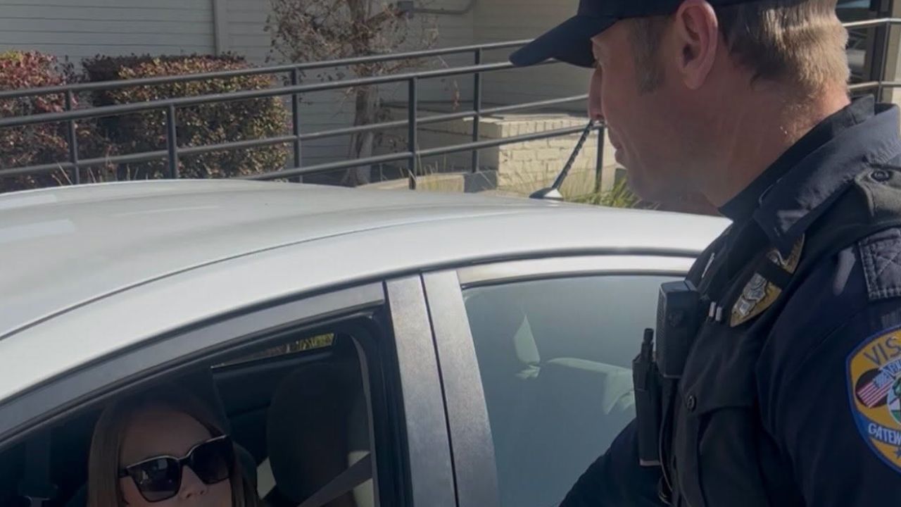 Visalia police cited 39 drivers for violating California’s hands-free cell phone law during a distracted driving enforcement operation Thursday, Oct. 15, 2026. (Visalia PD)