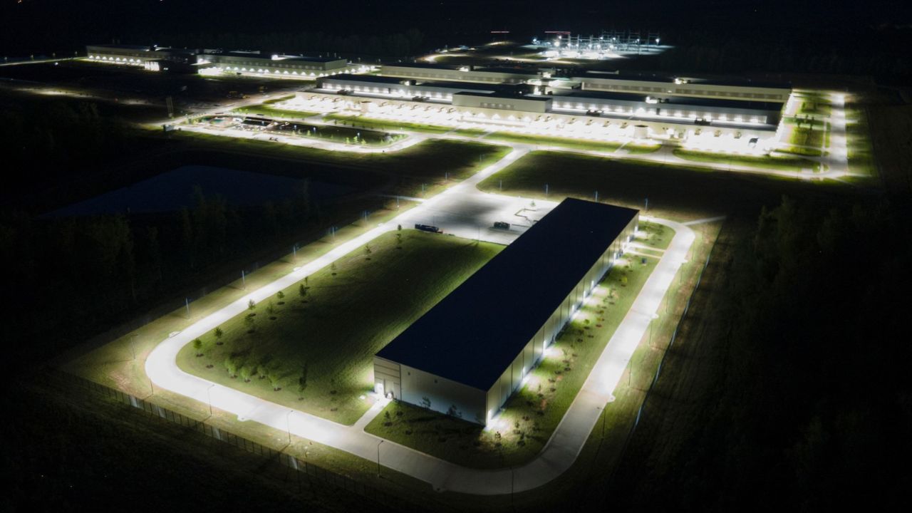 A Meta data center in Covington, Ga., May 2025. Meta, Amazon, Google and Microsoft say they plan to spend at least $740 billion on A.I. infrastructure this year. (Dustin Chambers/The New York Times)