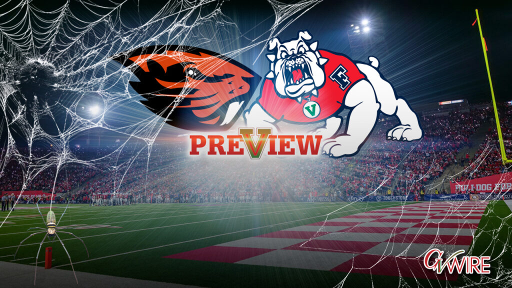 Composite preview image of Fresno State-Oregon State football game